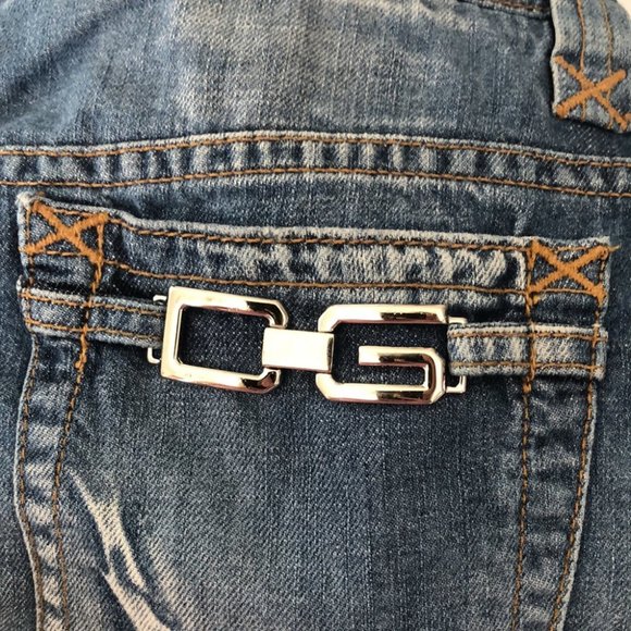 Dolce and gabbana skirt jean denim silver accent - Picture 3 of 16